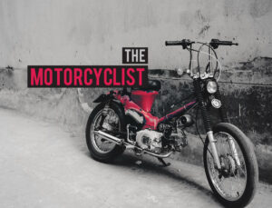 The motorcyclist